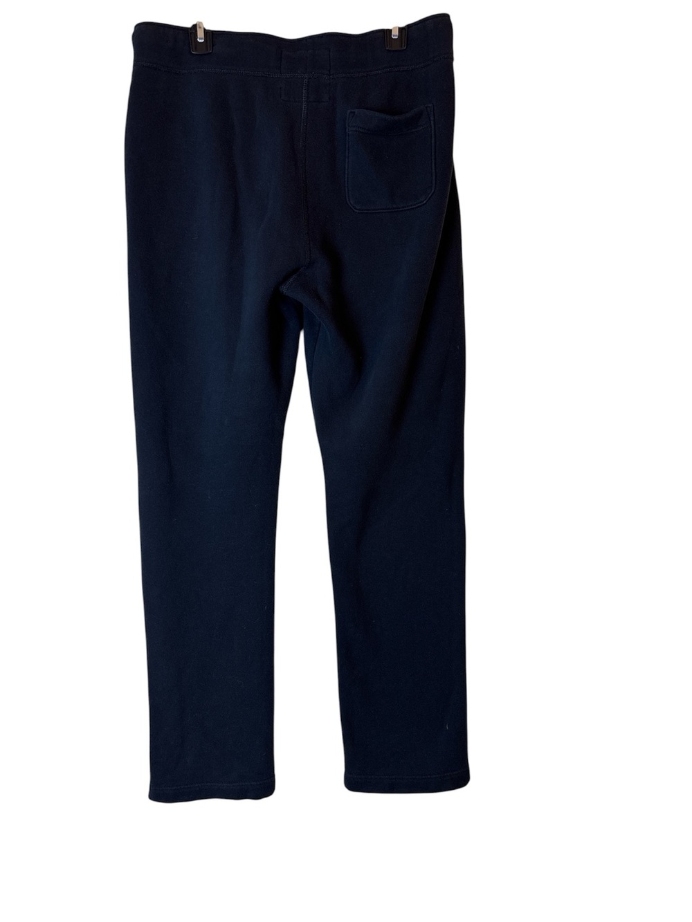 Hollister Vintage Sweatpants Men Size L Navy Logo Embroidered Pockets 2YK - Picture 2 of 9